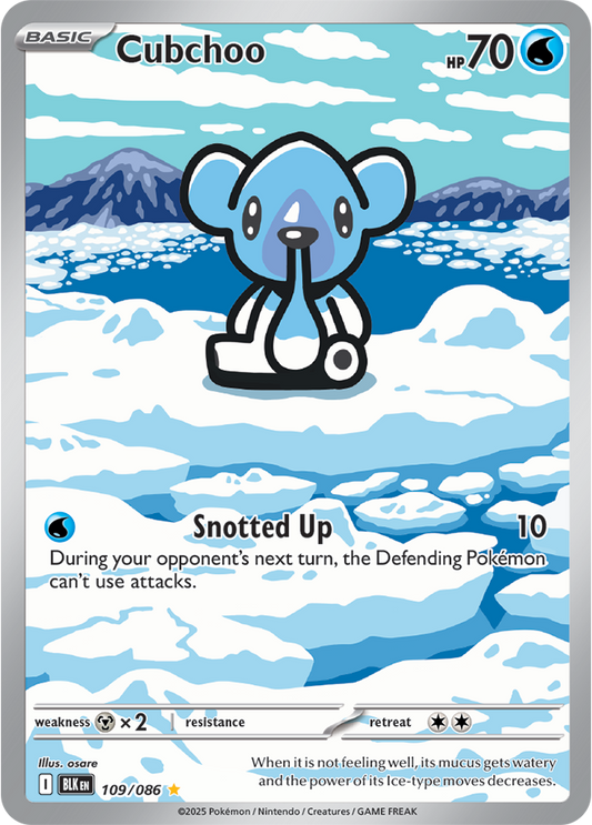 Cubchoo 109/086 (Illustration Rare)
