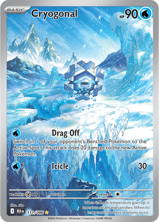 Cryogonal 111/086 (Illustration Rare)