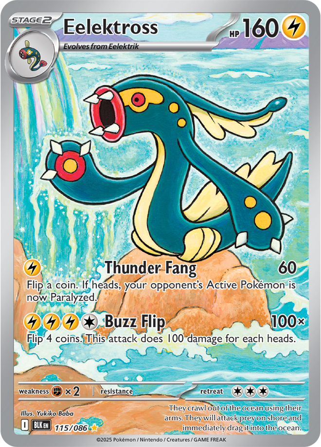 Eelektross 115/086 (Illustration Rare)