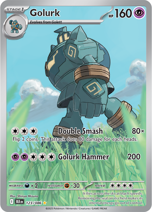 Golurk 123/086 (Illustration Rare)