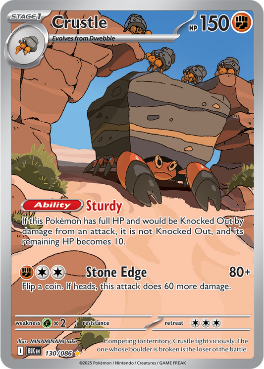 Crustle 130/086 (Illustration Rare)