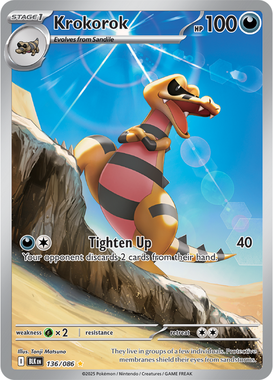 Krokorok 136/086 (Illustration Rare)