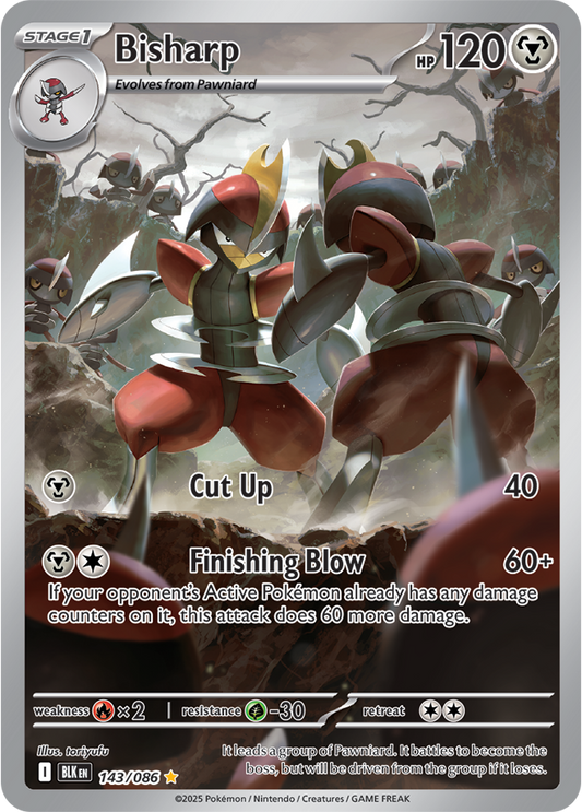 Bisharp 143/086 (Illustration Rare)