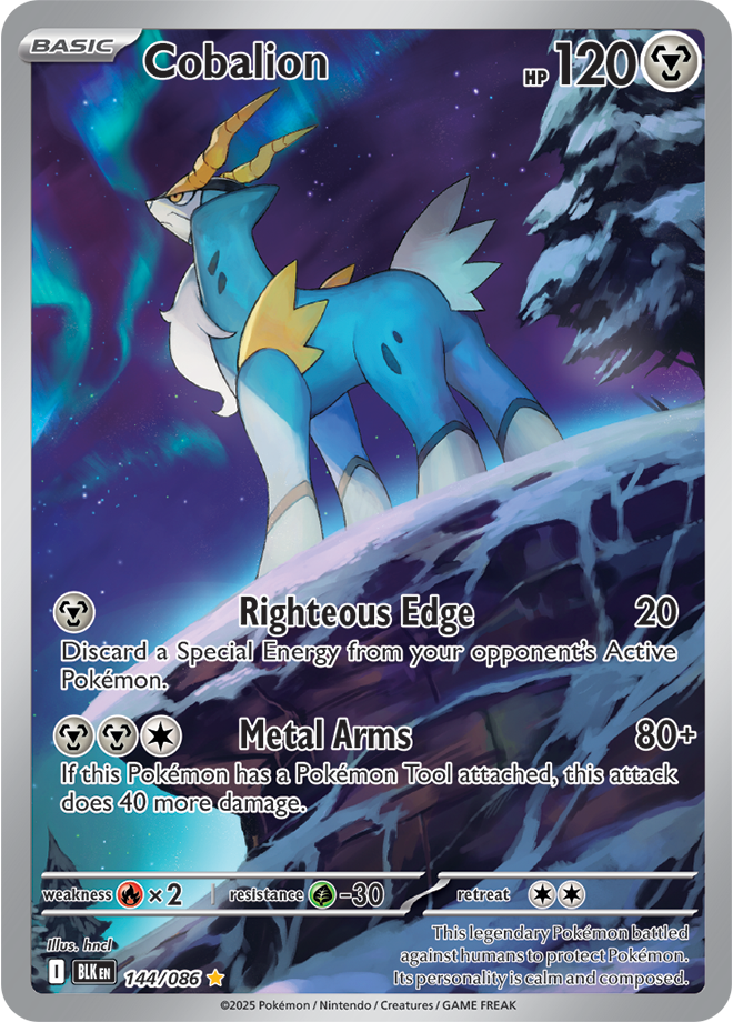 Cobalion 144/086 (Illustration Rare)