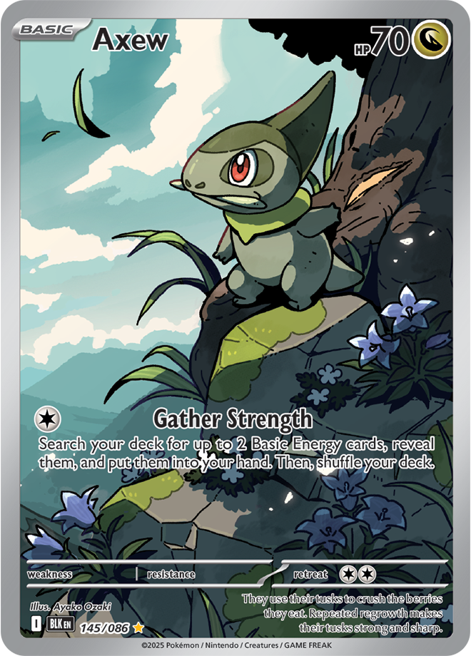 Axew 145/086 (Illustration Rare)