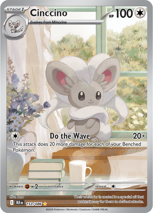Cinccino 153/086 (Illustration Rare)