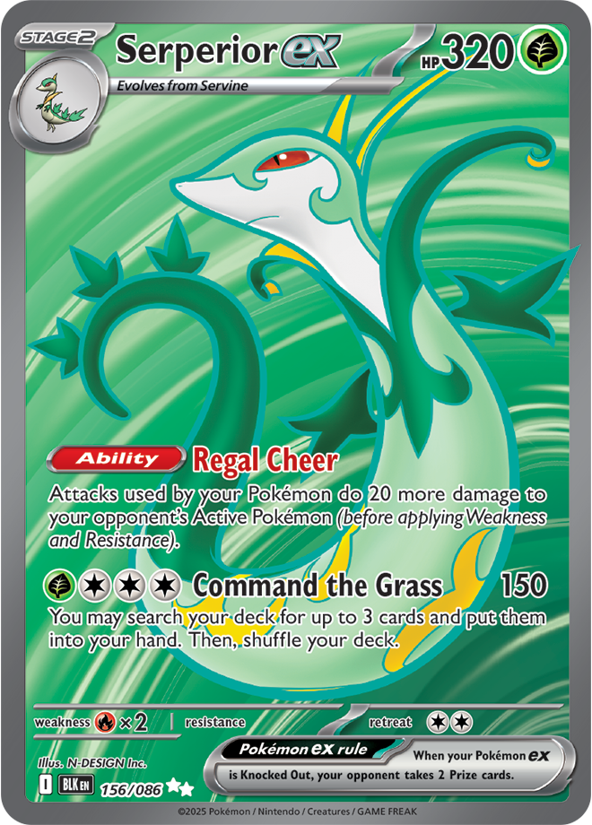 Serperior ex 156/086 (Ultra Rare)