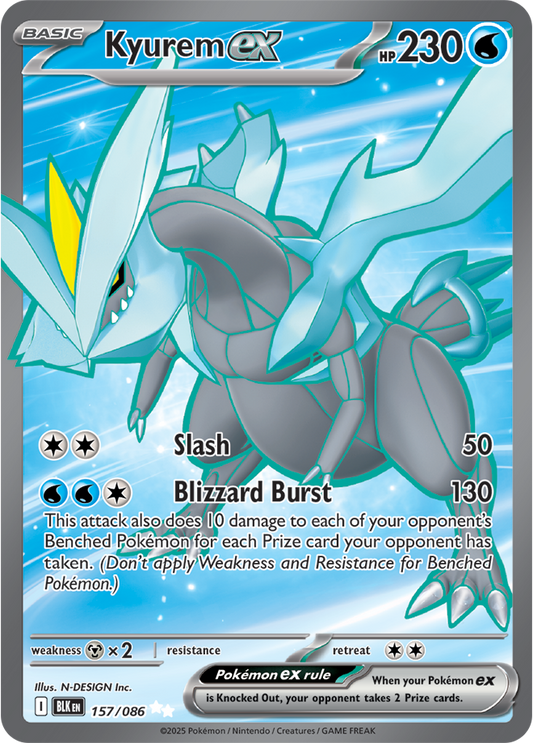 Kyurem ex 157/086 (Ultra Rare)