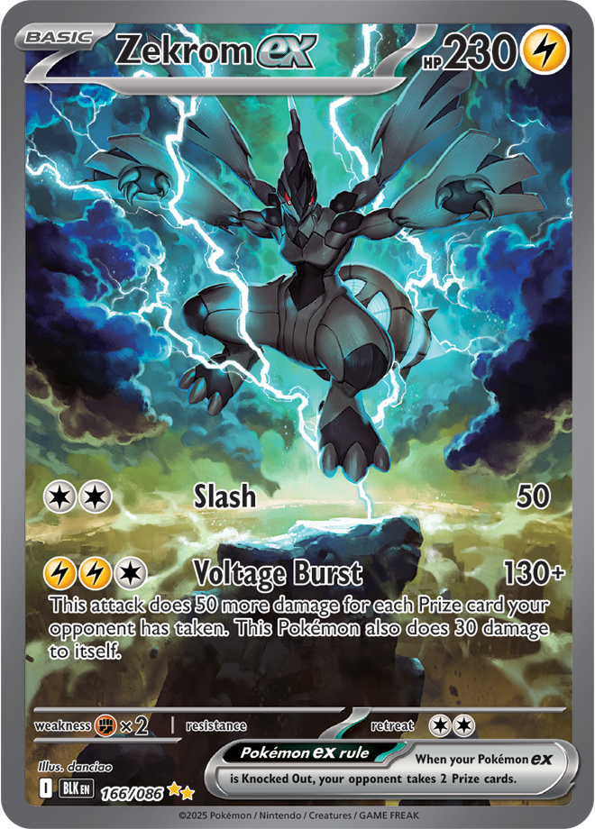 Zekrom ex 166/086 (Special Illustration Rare)