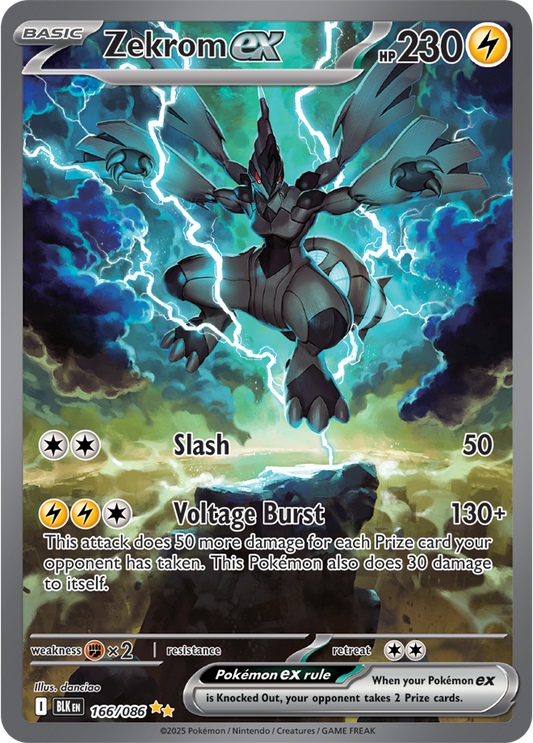 Zekrom ex 166/086 (Special Illustration Rare)