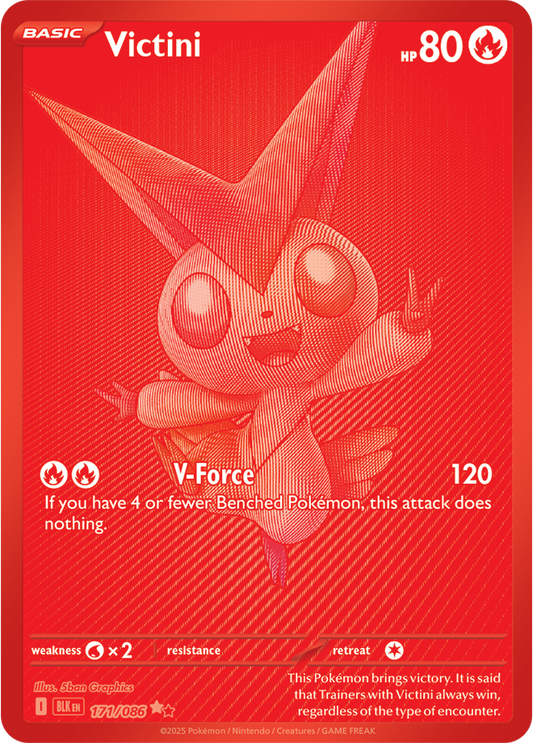 Victini 171/086 (Black White Rare)