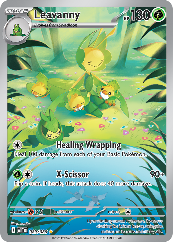 Leavanny 089/086  (Illustration Rare)