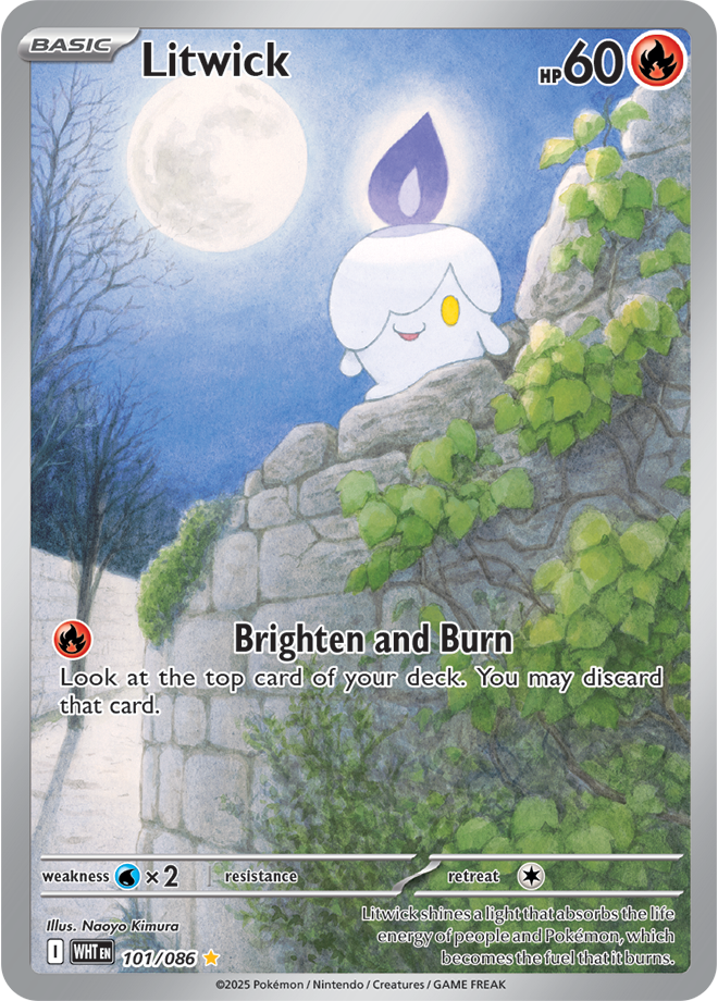 Litwick 101/086  (Illustration Rare)