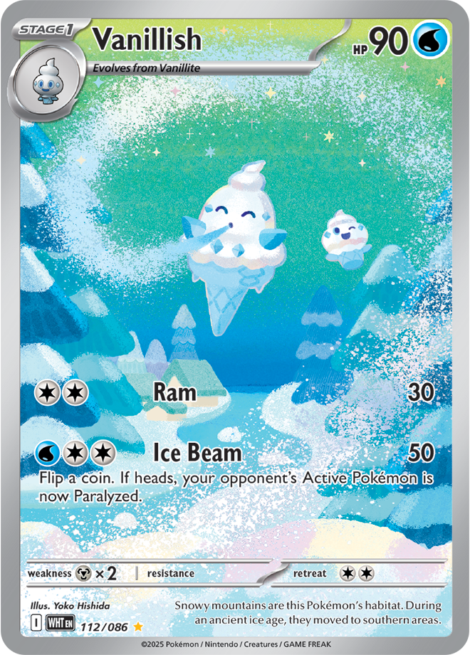 Vanillish 112/086  (Illustration Rare)