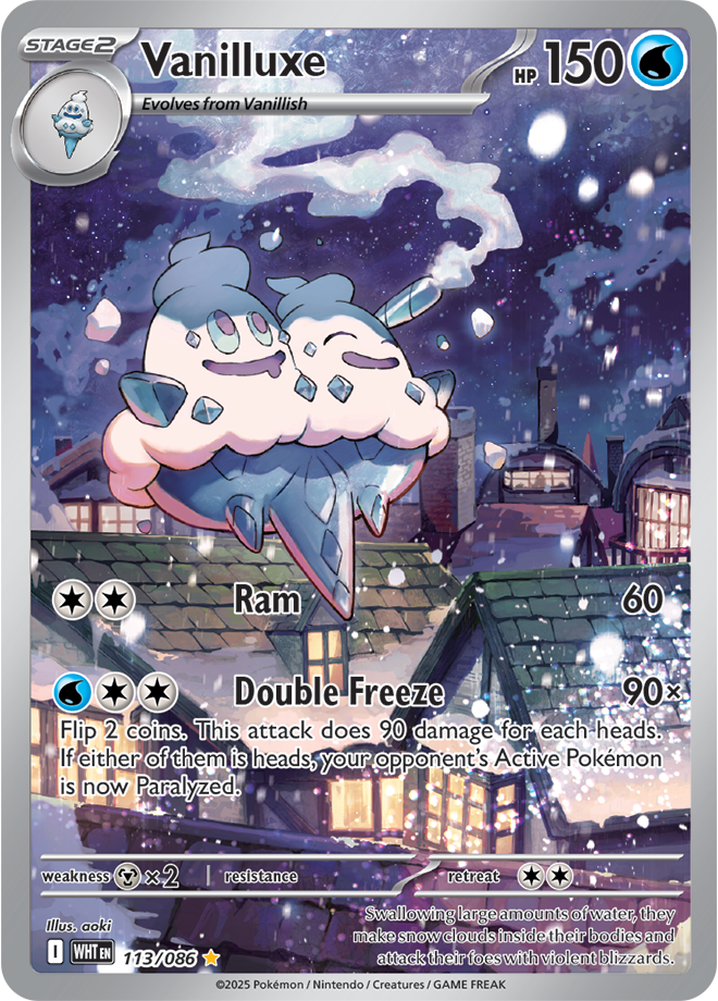 Vanilluxe 113/086  (Illustration Rare)