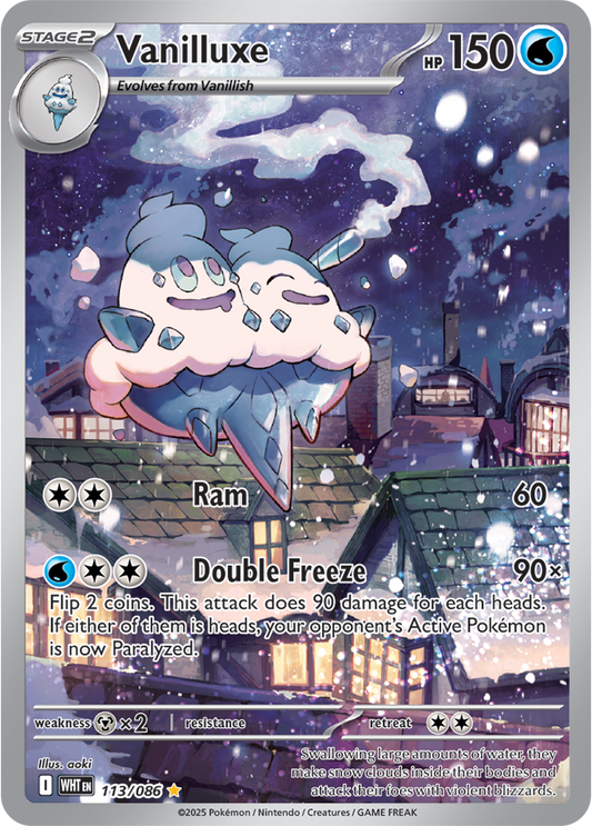 Vanilluxe 113/086  (Illustration Rare)