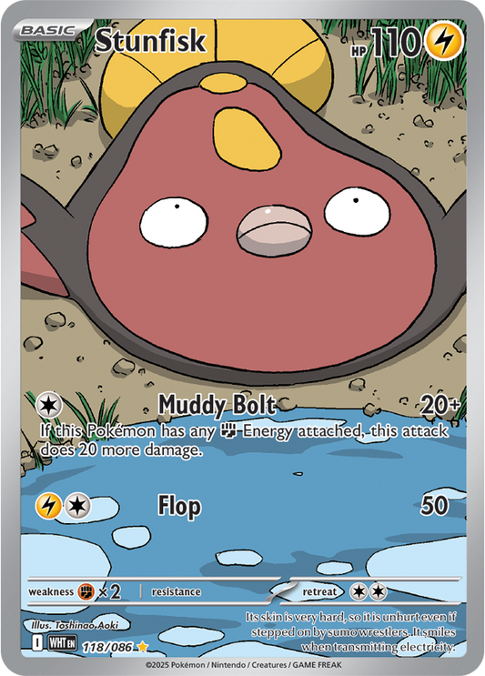 Stunfisk 118/086  (Illustration Rare)