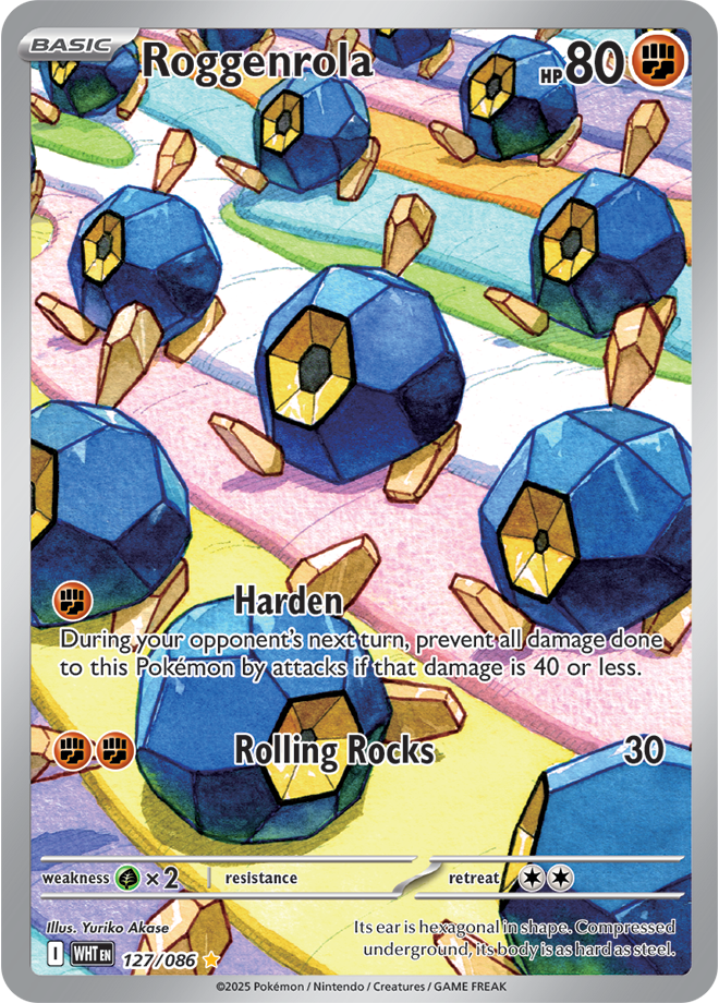 Roggenrola 127/086  (Illustration Rare)