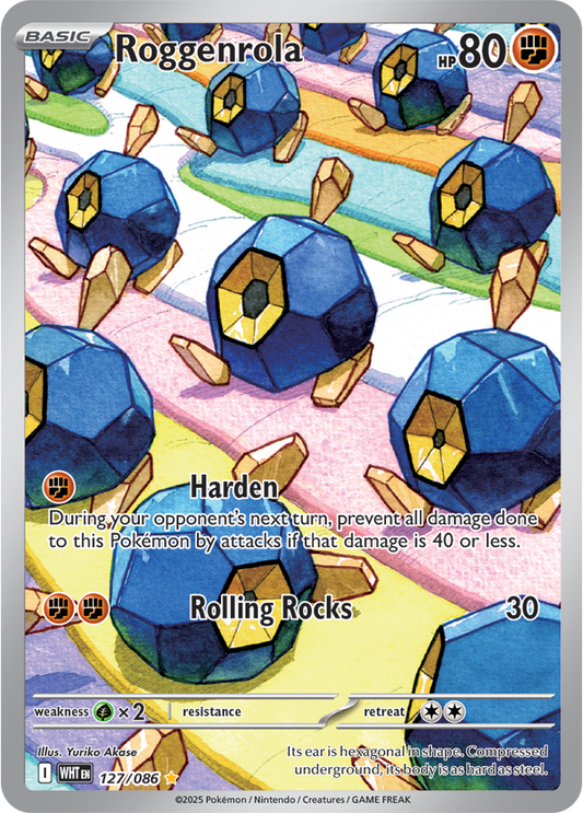 Roggenrola 127/086  (Illustration Rare)