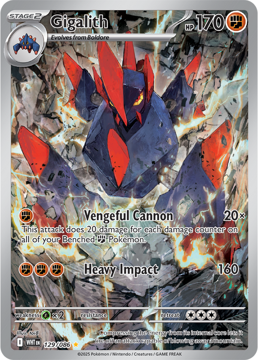 Gigalith 129/086  (Illustration Rare)