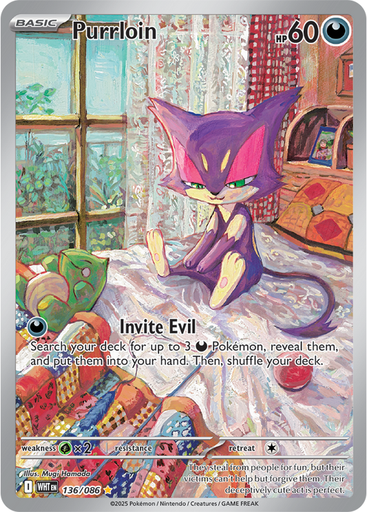 Purrloin 136/086  (Illustration Rare)