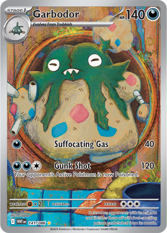 Garbodor 141/086  (Illustration Rare)