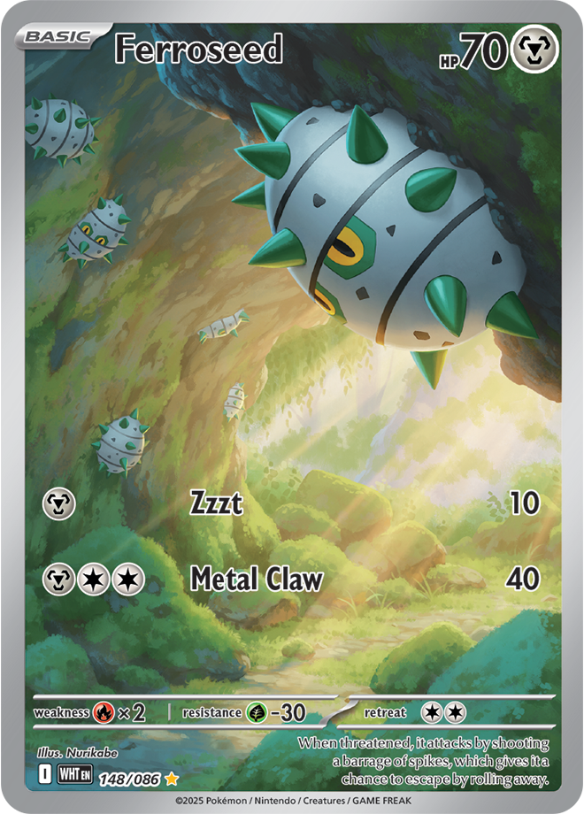 Ferroseed 148/086  (Illustration Rare)