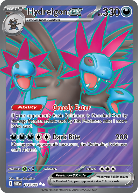 Hydreigon ex 161/086  (Ultra Rare)